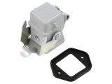 Carcasă conectori HDC cu clichet, dimensiune 21.21, IP67/IP69
