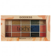 Paleta Profesionala de Farduri Technic 15 Pressed Pigment Palette, Goddess 15 Culori, 30 g foto