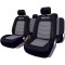 Set Huse Scaune Auto pentru Ssangyong Korando - Sparco Ergo Sport, negru gri, 9 bucati