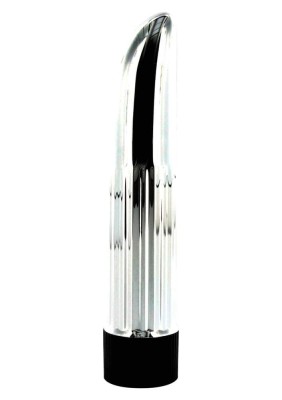 Vibrator Lady Finger, Argintiu, 13 cm foto