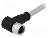 Conector M8, 4 pini, clasa etanseitate {{Clasa etan&amp;#351;eitate}}, HARTING - 21348300481005