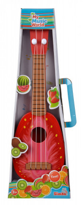 INSTRUMENT MUZICAL UKULELE CU DESIGN DE CAPSUNA SuperHeroes ToysZone foto