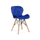 Scaun bucatarie si living BUC 241V, ergonomic, catifea, baza lemn, 110 kg