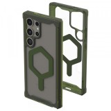 Husa MagSafe pentru Samsung Galaxy S24 Ultra S928, Urban Armor Gear, Plyo, Verde
