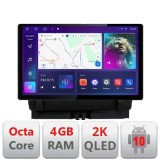 Navigatie dedicata Audi Q3 2011-2018 Edonav ecran 13&quot; 2K 8 si 128 Android Waze USB Navigatie 4G 360 Toslink Youtube Radio KIT-q3 si E CarStore Technol