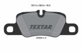 TEXTAR 2455402 set placute frana,frana disc
