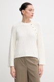 Barbour pulover de bumbac Angela femei, culoarea bej, LKN1639WH71