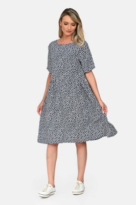 Rochie Dama, Eranthe, Microfloral V344 - S foto