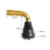 Valva roata tubeless PVR60 90&deg; pentru motociclete, scutere si trotinete, Oem