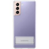 Husa de protectie Samsung pentru Galaxy S20 FE, Clear Standing Cover, Transparent