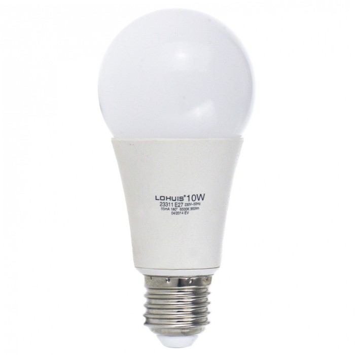 Bec LED Lohuis clasic A60 E27 10W 1160lm lumina rece 6500 K