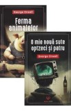 Pachet 2 carti: Ferma animalelor + O mie noua sute optzeci - George Orwell