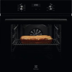 Cuptor incorporabil Electrolux EOF5H50BZ, electric, 65 l, 8 functii, 60 cm, Grill, Clasa A, Sticla neagra