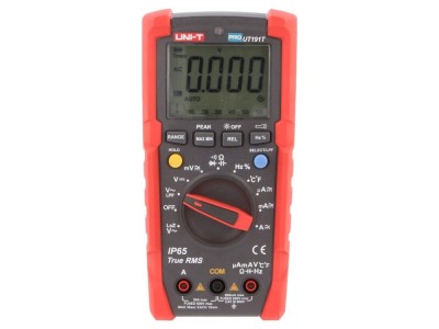 Multimetru digital True RMS LCD foto