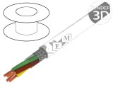 Cablu BiT LiYCY 4x0,75mm2 ecranat cu trestie de cupru