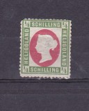 TSV @ - 1874 MICHEL 8C, 1/4 SCHILLING, STATE VECHI GERMANE - HELIGOLAND, MH/* fara guma, Nestampilat