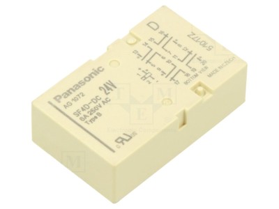 Releu electromagnetic 24VDC, 6A foto