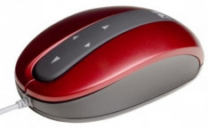 Mouse MODECOM Optic MC-802 (Negru/Rosu) foto