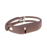 Brațara TPU pentru Fitbit Flex (Click ON), maro