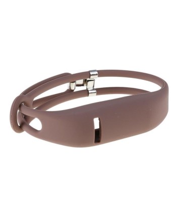 Brațara TPU pentru Fitbit Flex (Click ON), maro foto