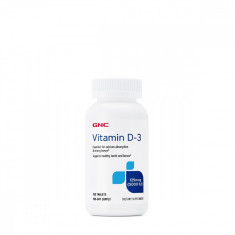 Vitamina D3 5000 UI, 180 tablete, GNC