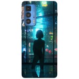 Husa compatibila cu Motorola G100 model Cyberpunk, Silicon, TPU, Viceversa