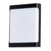 Aplica Exterior Techstar&reg; LED Light EX10 , Putere 20W, A++, Rezistenta la Apa si Praf, Alb Cald, 3000K, Plastic ABS, Negru