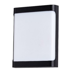 Aplica Exterior Techstar&reg; LED Light EX10 , Putere 20W, A++, Rezistenta la Apa si Praf, Alb Rece, 6500K, Plastic ABS, Negru