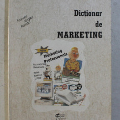 DICTIONAR DE MARKETING de FLORIN D. FRONE DEDICATIE*