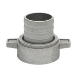 Racord cupla aluminiu 1,5" cu piulita si garnitura pentru furtun apa