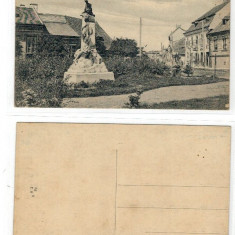 Targu Mures 1910(aprox.) - Statuia Rakoczi, ilustrata necirculat