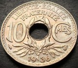 Moneda istorica 10 CENTIMES - FRANTA, anul 1936 * cod 3758, Europa