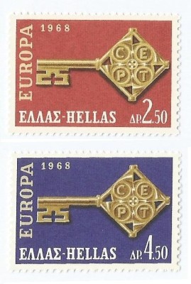 |Grecia, Europa CEPT, 1968, MNH foto