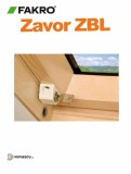 Zavor pentru ferestrele Fakro, Model ZBL