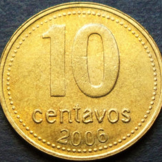 Moneda 10 CENTAVOS - ARGENTINA, anul 2006 *cod 2860 = UNC