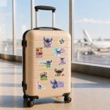 Autocolante pentru Valiză cu Model Stitch &ndash; Tematica Vară, CMCLASS