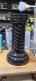 Cumpara ieftin Coloana Decorativa Portelan Ghiveci Flori #Han - Gradina, Balcon - Design Elegant
