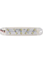 Lampa laterala cu 12 smd pentru gabarit, alb, 12v-24v,