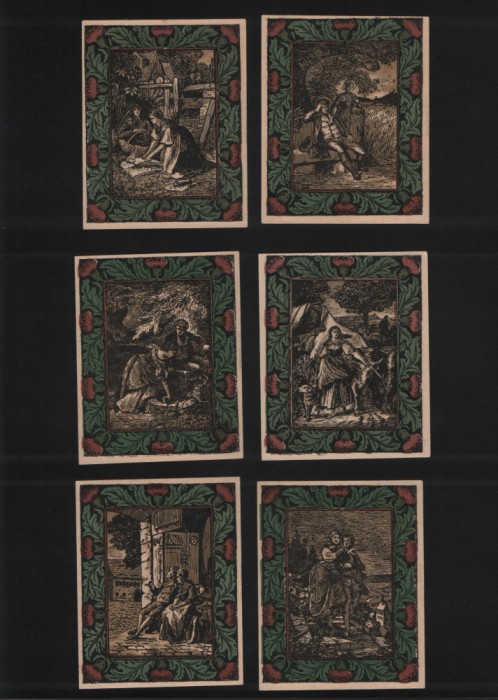 Notgeld Set 6x50 pf Arten