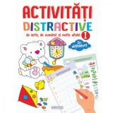 Activitati distractive de scris, De numarat si multe altele, 1, Girasol