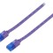 Cablu patch cord Cat 6a, PVC, violet