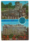 CPIB 18609 CARTE POSTALA - TURNU SEVERIN. JUBILEU 1850 ANI, RUINE, HOTEL PARC