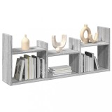 VidaXL Dulap de perete, gri sonoma, 100x18x40 cm, lemn prelucrat 854801