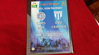 program CSMS Iasi - CSU Craiova foto