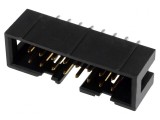 Soclu IDC Tată 16-Pin 2,54mm 2x8 THT Drept