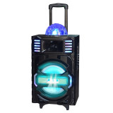 Boxa karaoke tip troler Icarus IC-SS23, USB, lumini