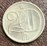 C50 - Moneda foarte veche - Cehoslovacia - 20 haleru - 1979
