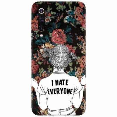 Husa silicon pentru Xiaomi Mi 9, I Hate Everyone foto