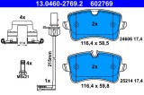 ATE 13.0460-2769.2 set placute frana,frana disc