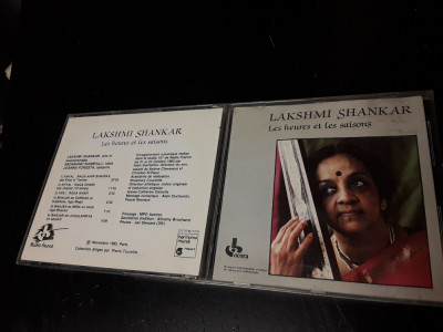 [CDA] Lakshmi Shankar - Les Heures Et Les Saisons - cd audio original foto